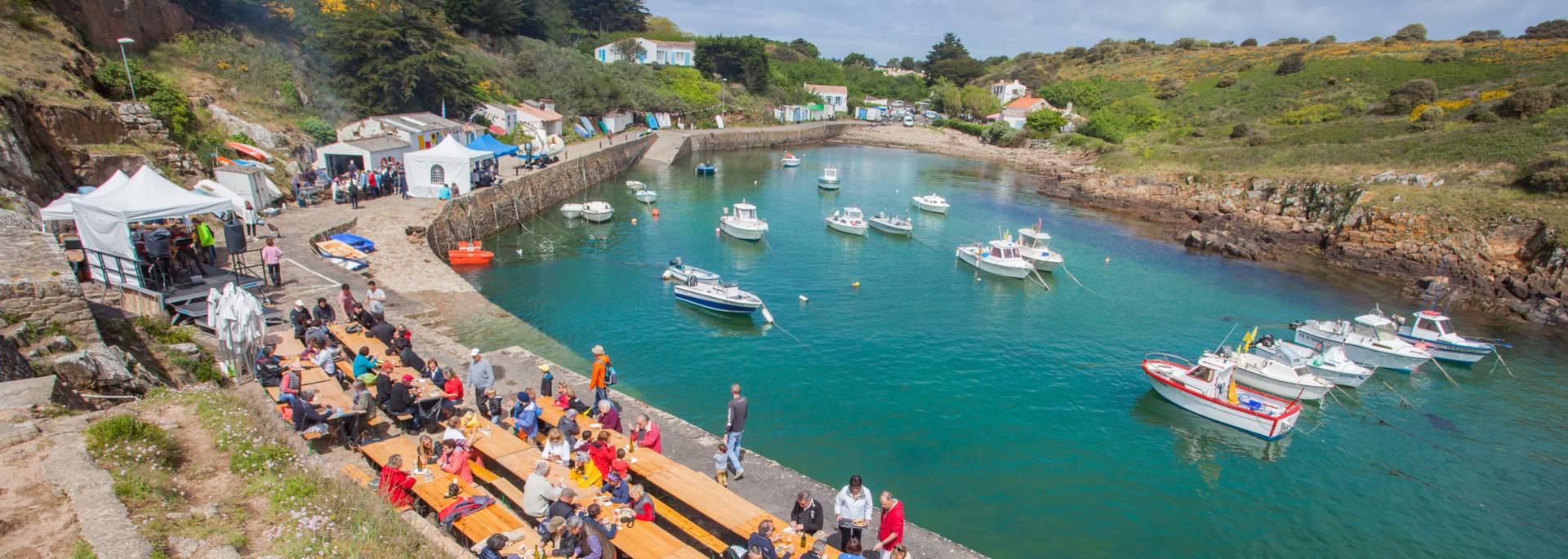 La Meule en fête, Port de la Meule, Ile d'Yeu