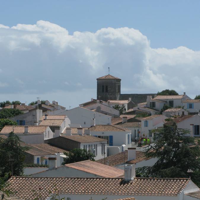 les toits du village de Saint-Sauveur, Ile d'Yeu